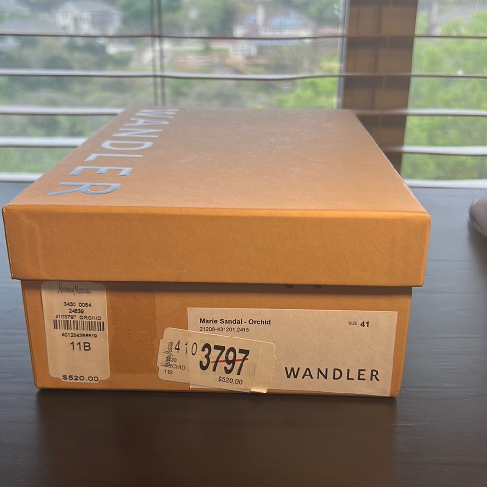 - WANDLER Marie Leather Sandal- orchid. Size 11B - Picture 12 of 14